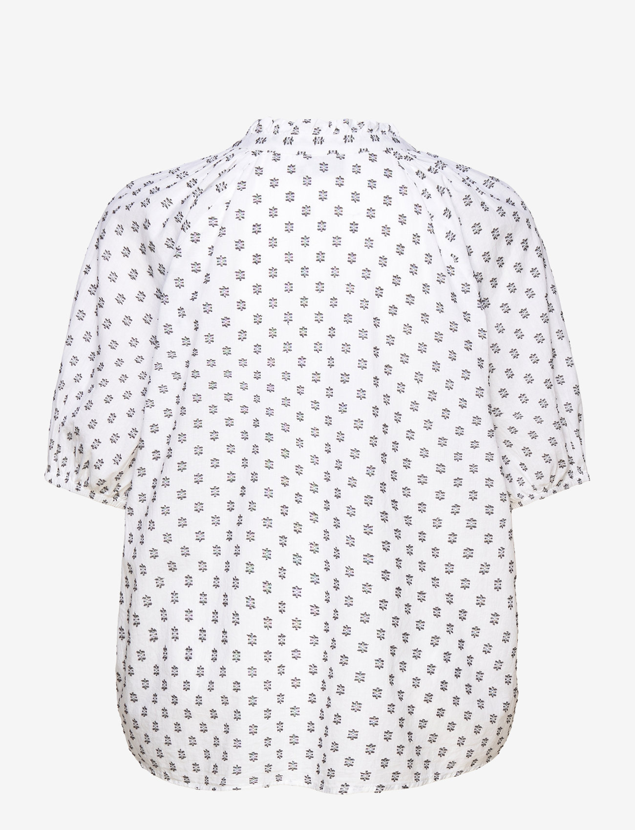 Kaffe Curve - KClanni Blouse - offwhite / black dobby - 1