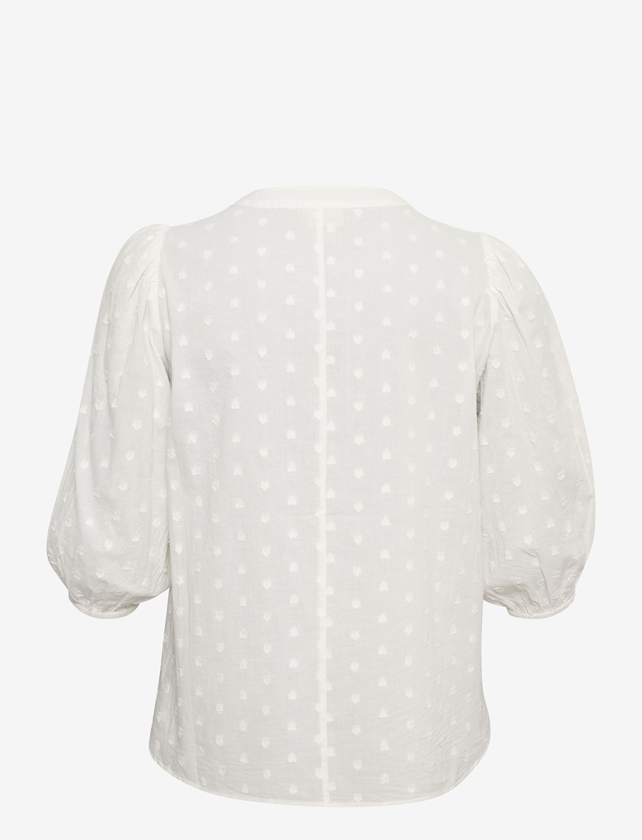 Kaffe Curve - KCjolana Blouse - langærmede bluser - chalk - 2