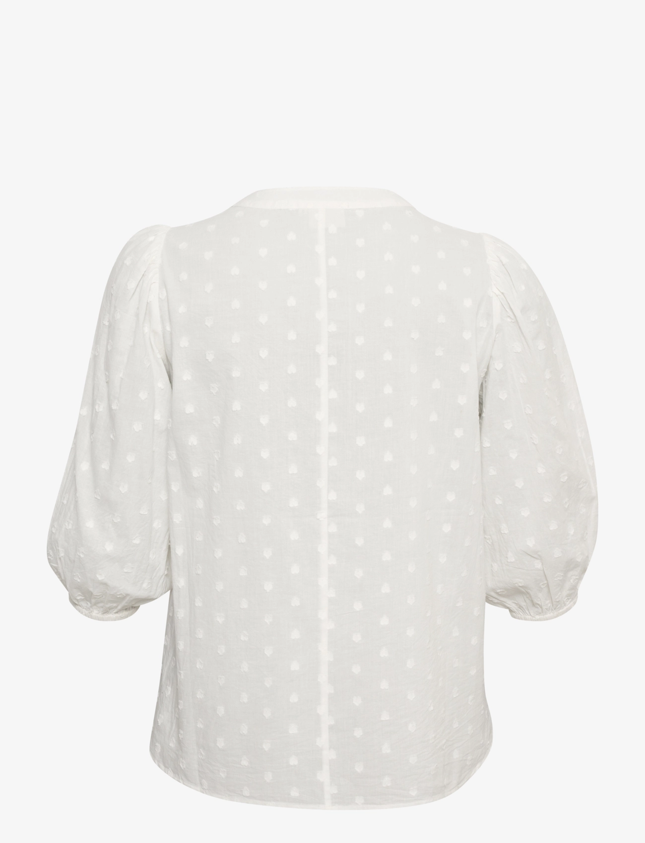 Kaffe Curve - KCjolana Blouse - langärmelige blusen - chalk - 2