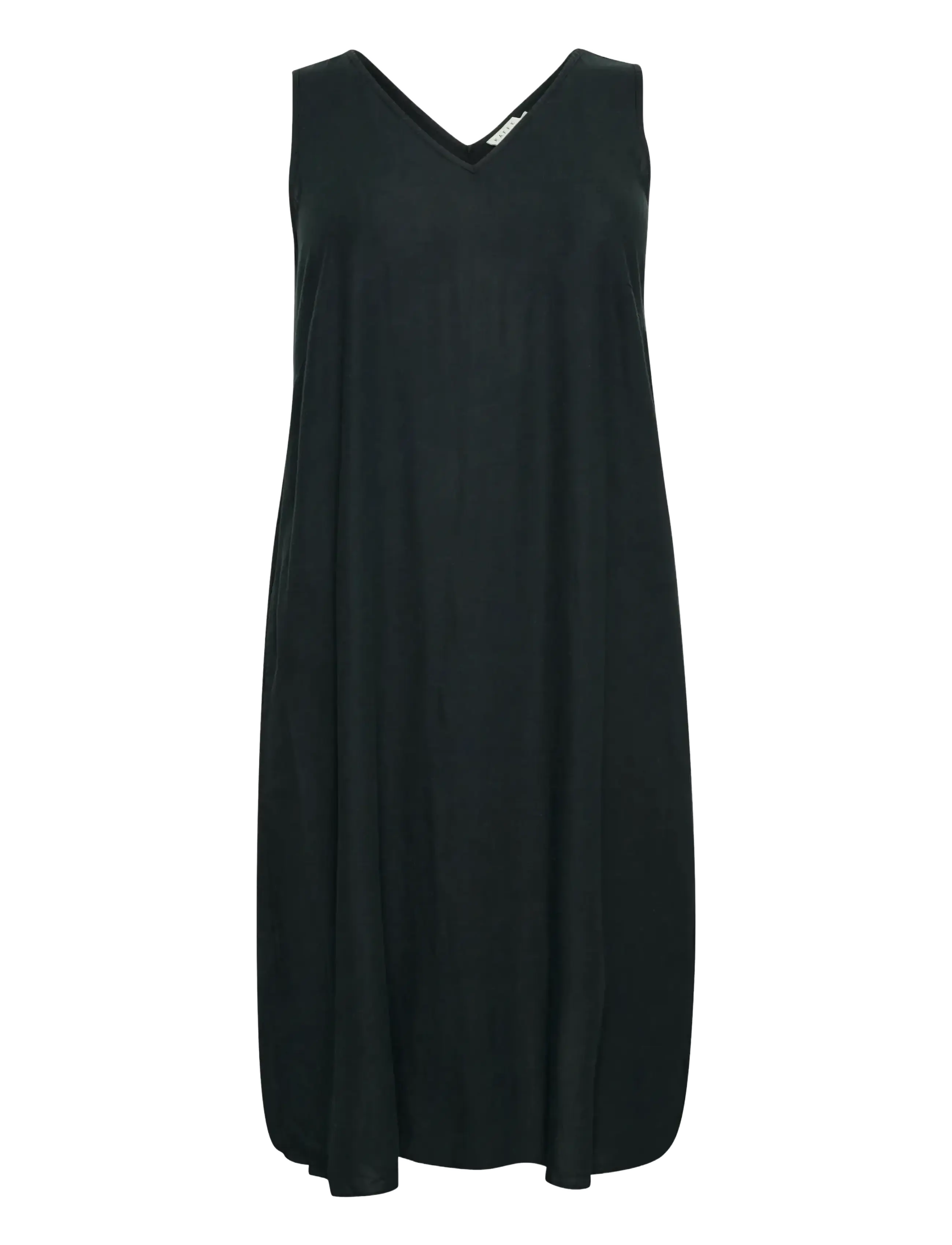 Kaffe Curve KCmille Sleeveless Dress - BACK TO WORK - BLACK DEEP / black