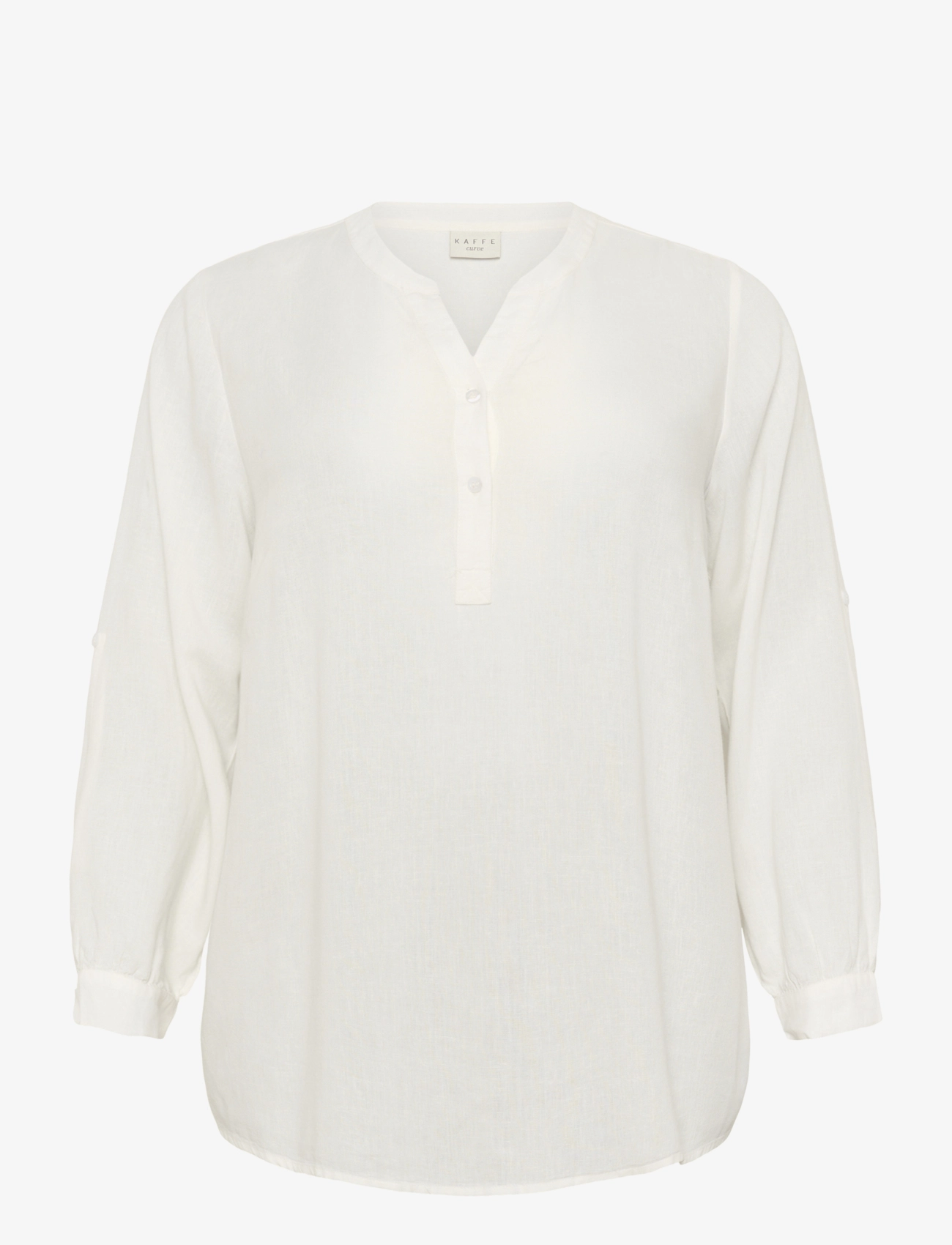 Kaffe Curve KCmille Blouse - Bluser - CHALK / white