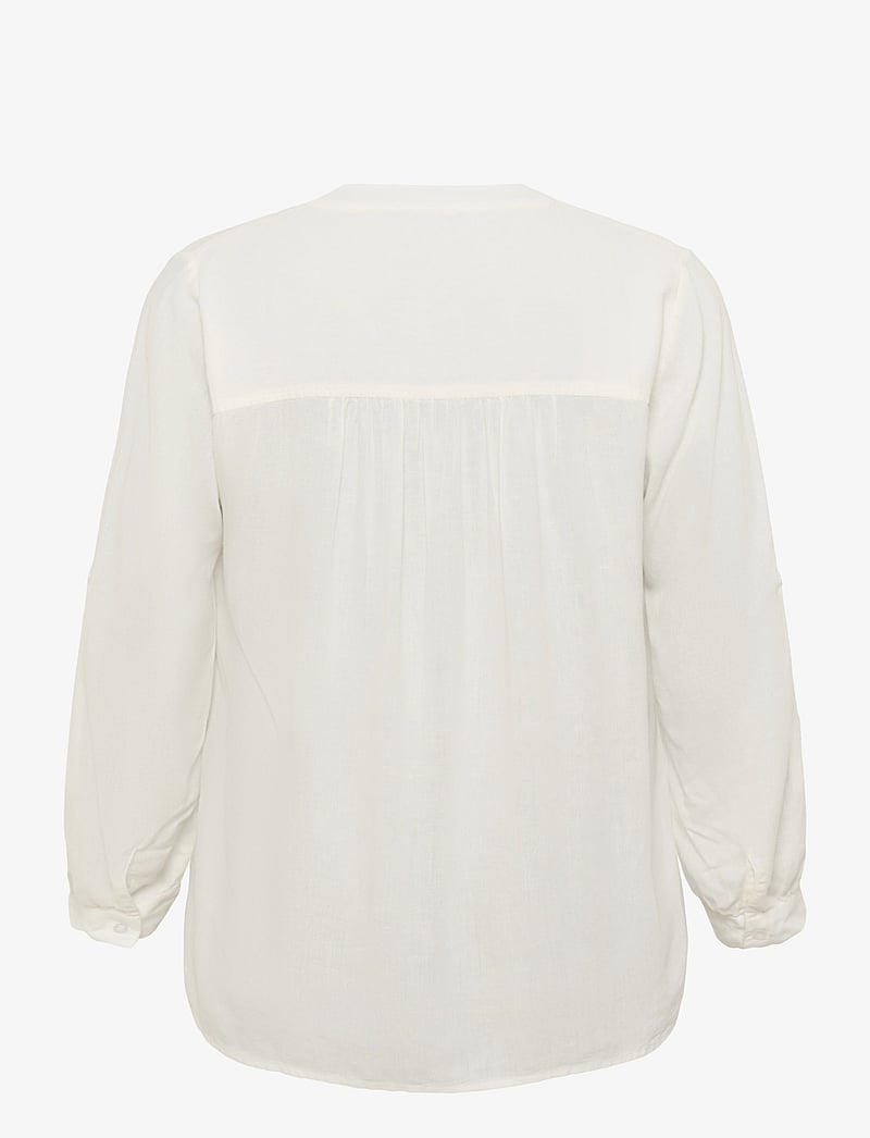 Kaffe Curve - KCmille Blouse - langärmlige blusen - chalk - 2