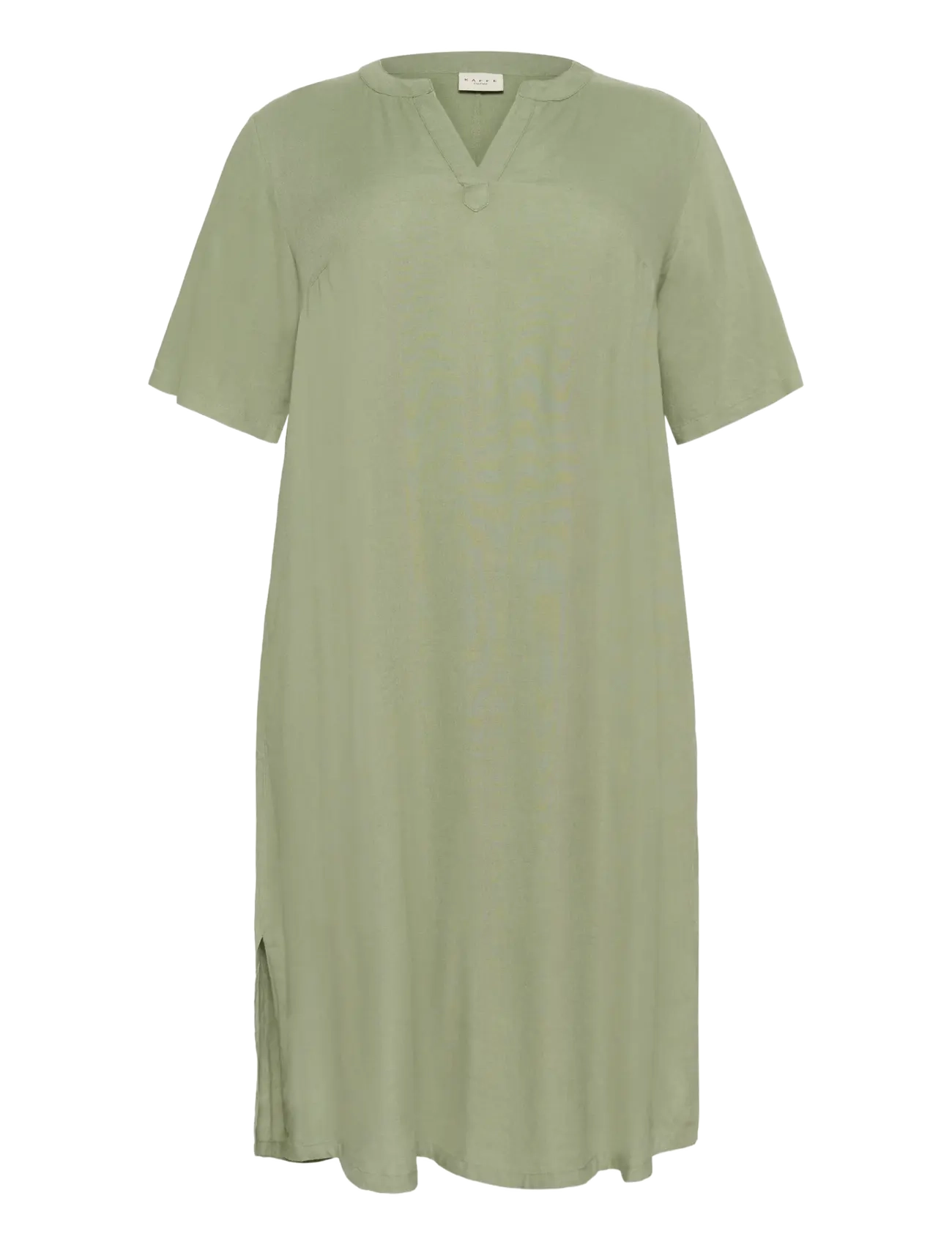 Kaffe Curve - KCmille Kaftan Dress - rannariided - oil green - 1