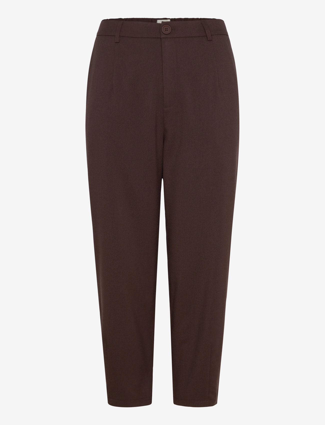 Kaffe Curve - KCmerla Pants - tailored trousers - black coffee - 0
