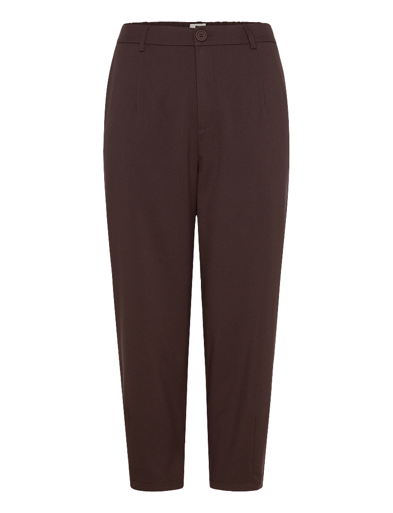 Kaffe Curve - KCmerla Pants - od garnituru - black coffee - 0