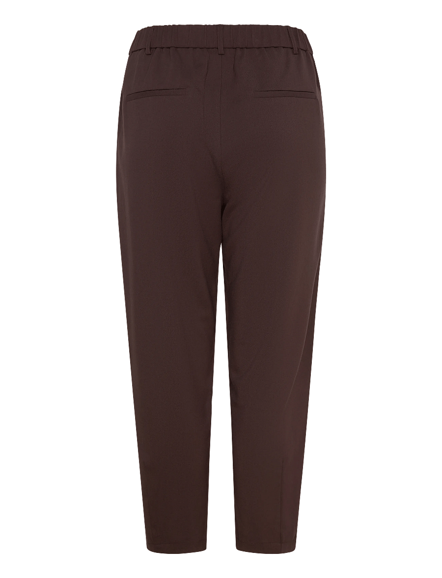 Kaffe Curve - KCmerla Pants - habitbukser - black coffee - 1