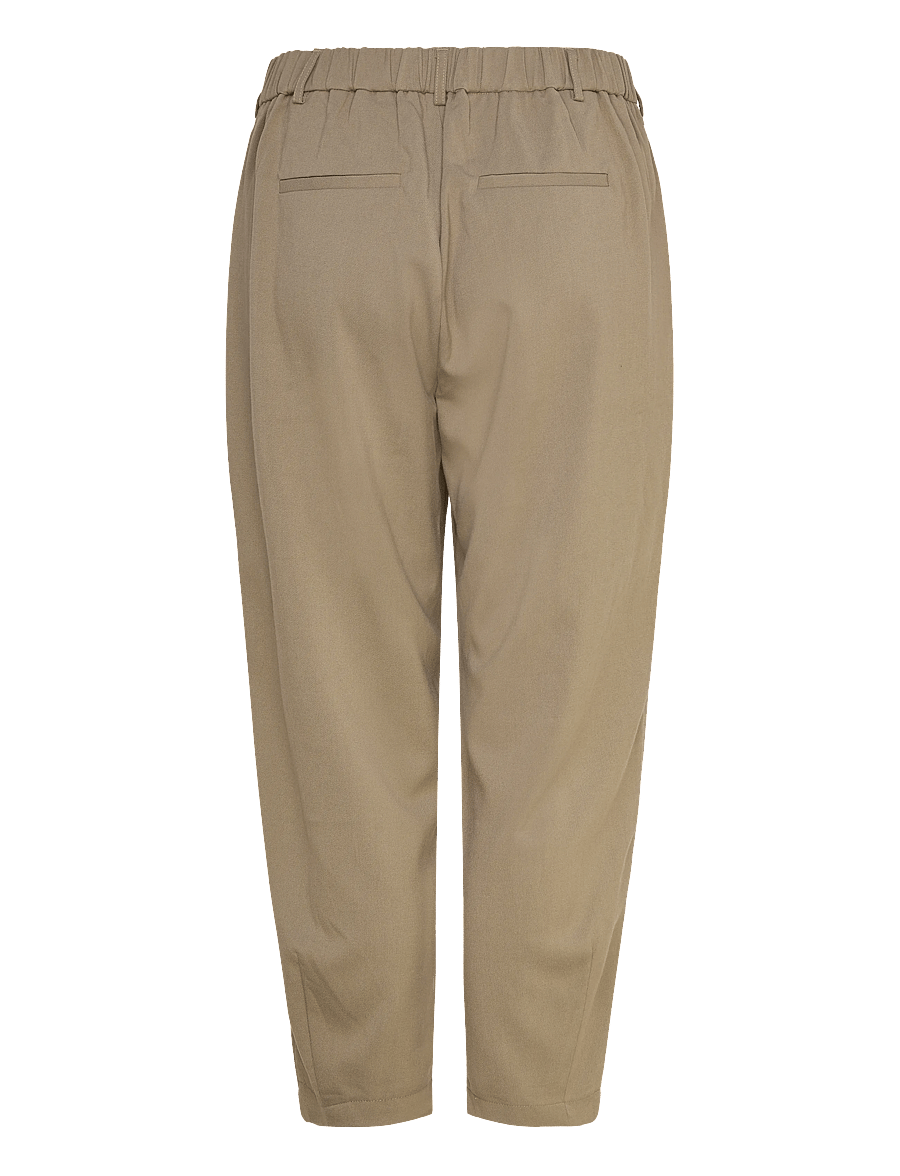 Kaffe Curve - KCmerla Pants - dressbukser - dusky green - 1