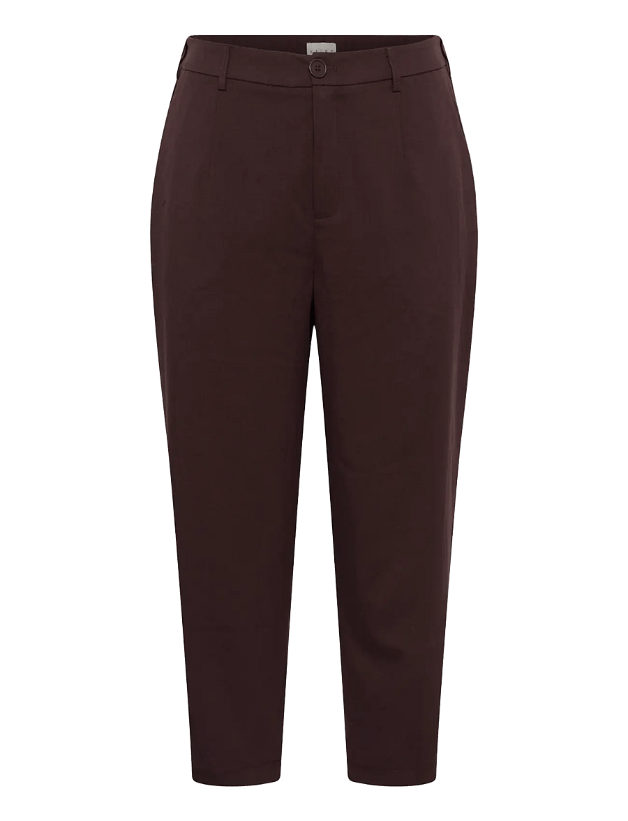 Kaffe Curve - KCmerla Pants - habitbukser - fudge - 0