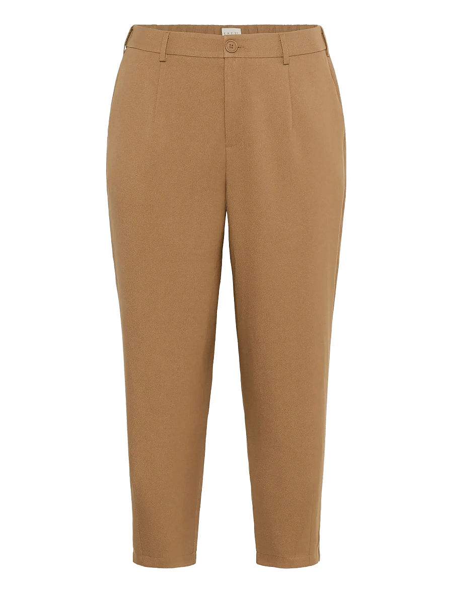 Kaffe Curve - KCmerla Pants - habitbukser - toasted coconut - 1