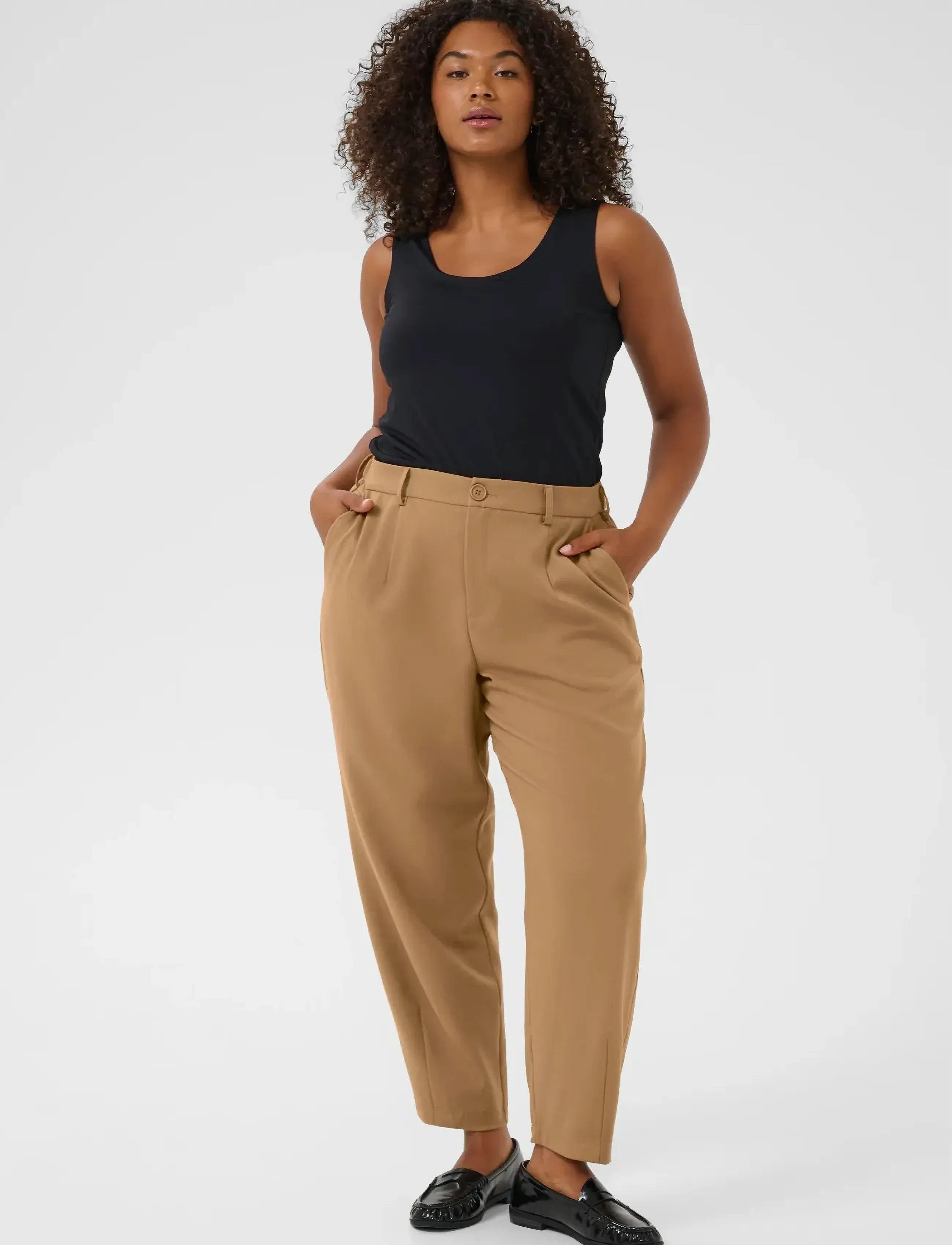 KAFFE CURVE Kcmerla Pants kostymbyxor dam – bild 3