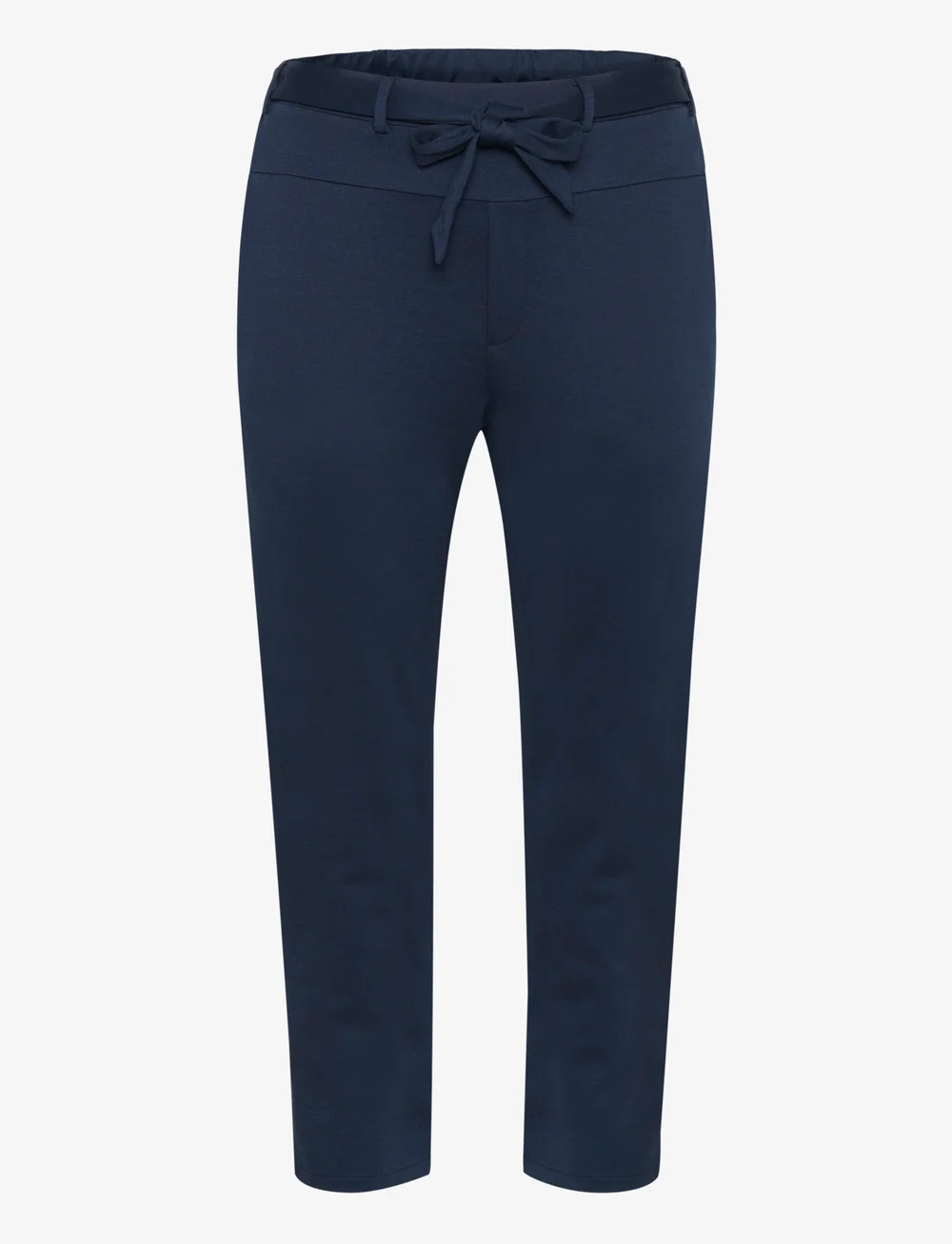 Kaffe Curve - KCjenna Belt Pant - slim fit bukser - midnight marine - 1