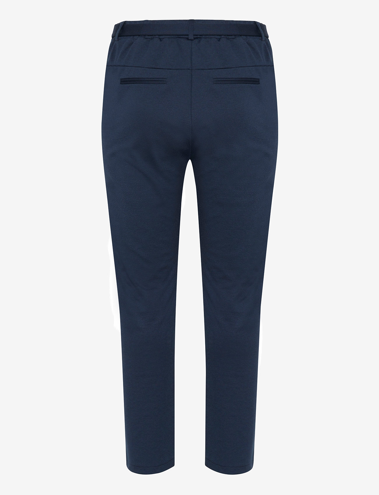 Kaffe Curve - KCjenna Belt Pant - slim fit bukser - midnight marine - 2