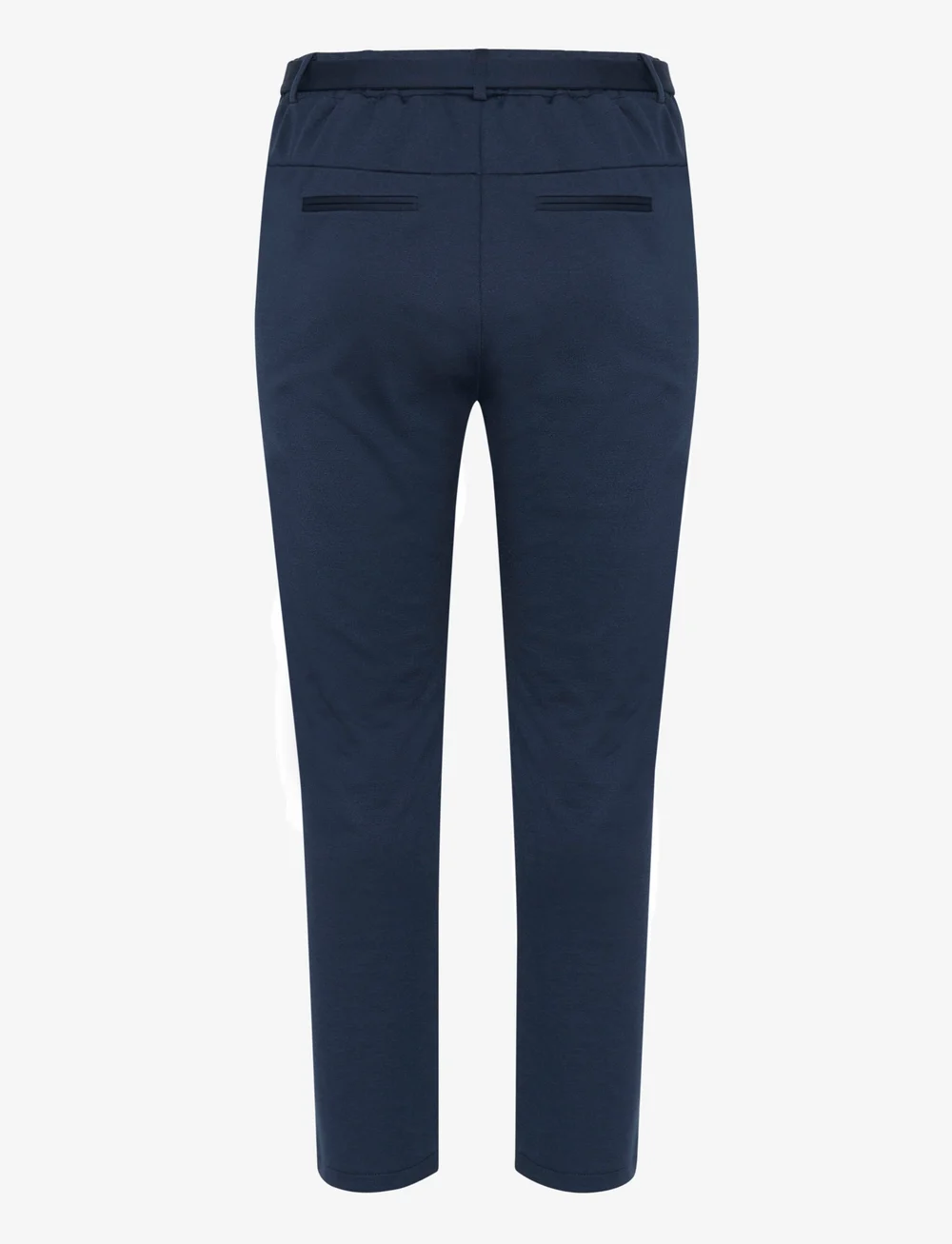 Kaffe Curve - KCjenna Belt Pant - slim fit bukser - midnight marine - 2