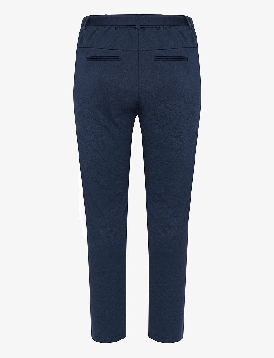 Kaffe Curve - KCjenna Belt Pant - slim-fit hosen - midnight marine - 2