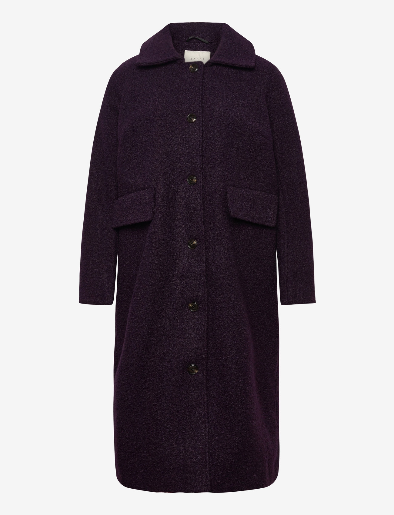 Kaffe Curve - KCannelene Coat - kappor - dawn purple - 1