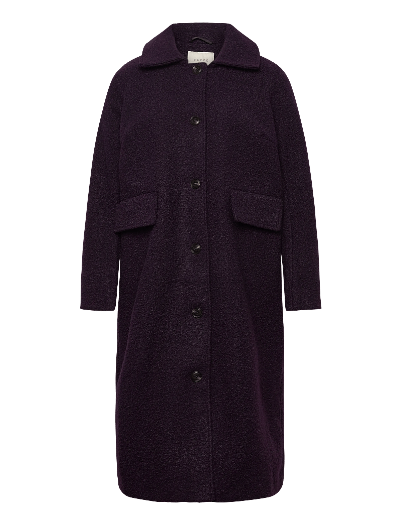 Kaffe Curve - KCannelene Coat - mantlid - dawn purple - 1