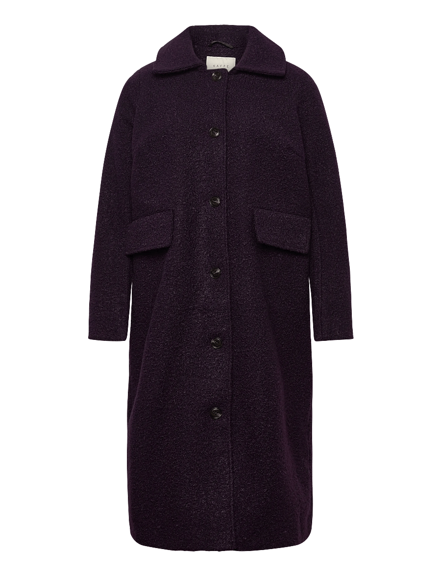 Kaffe Curve - KCannelene Coat - manteaux - dawn purple - 1