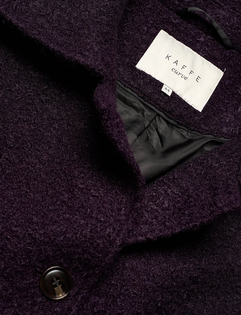 Kaffe Curve - KCannelene Coat - mantlid - dawn purple - 3