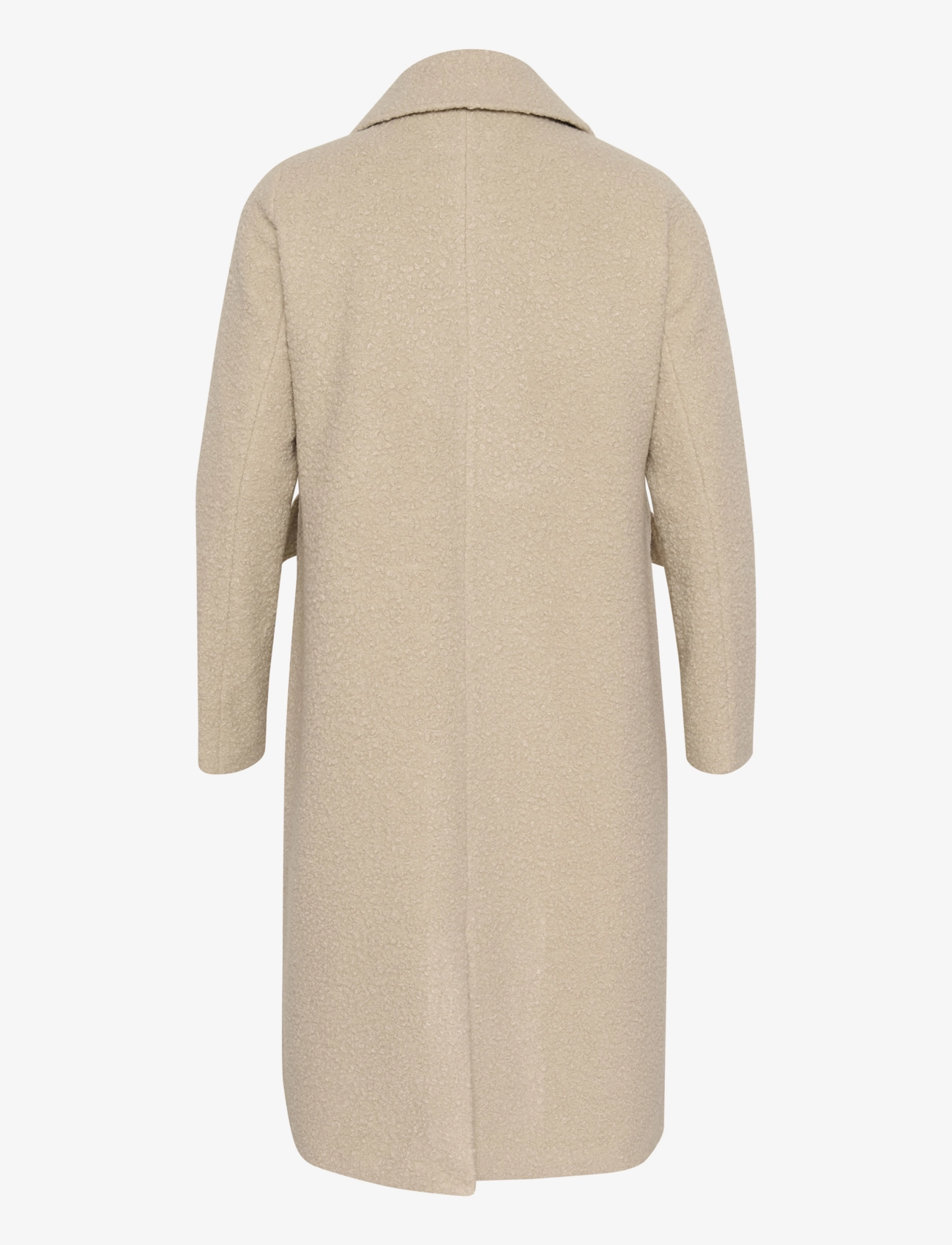 Kaffe Curve - KCannelene Coat - overtøj - feather gray - 2