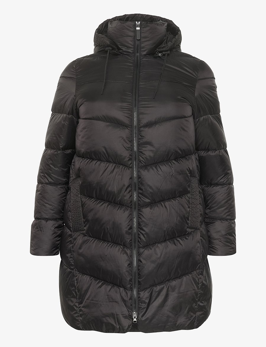 Kaffe Curve - KCsusanna Coat - vinterjakker - black deep - 1