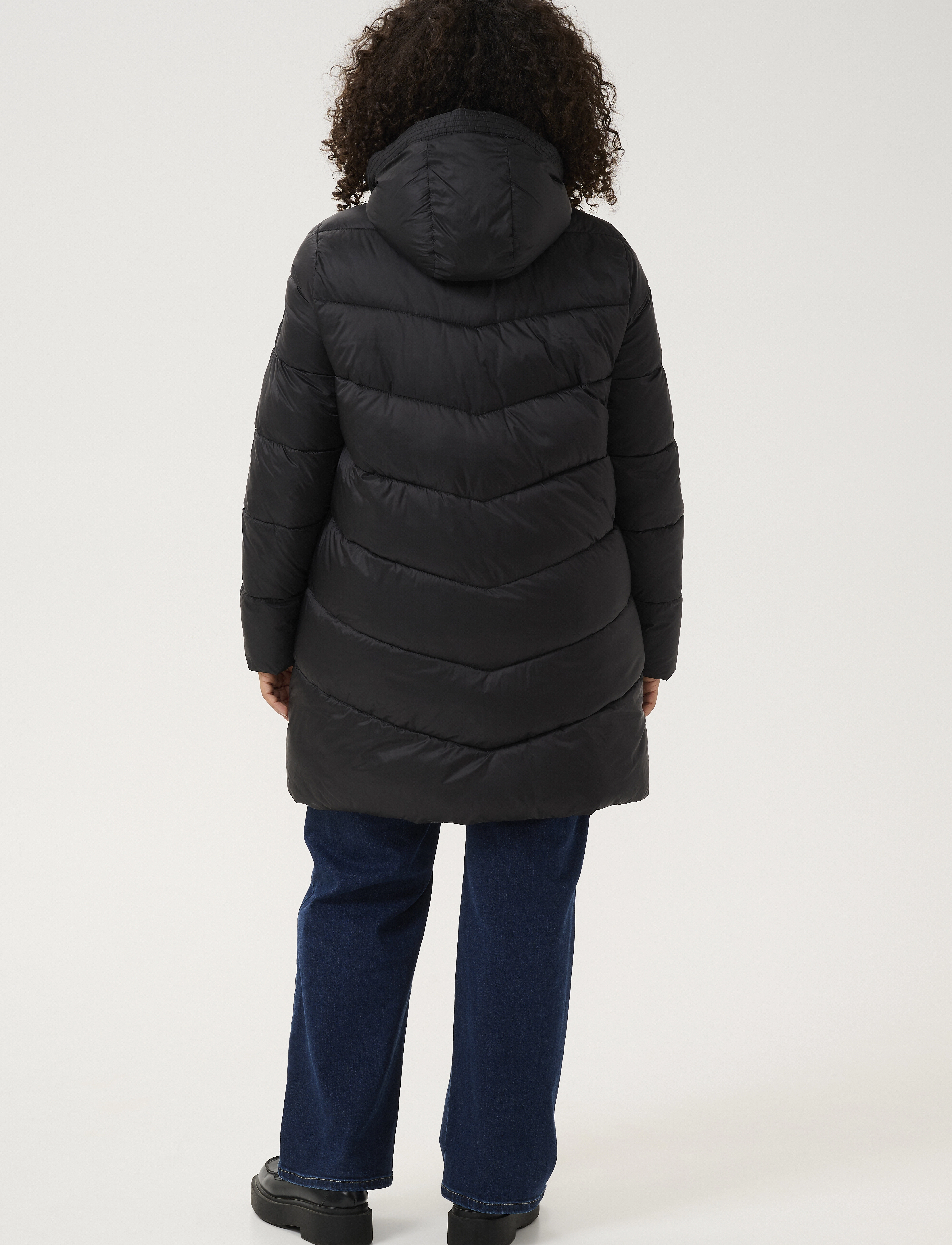 Kaffe Curve - KCsusanna Coat - down- & padded jackets - black deep - 4
