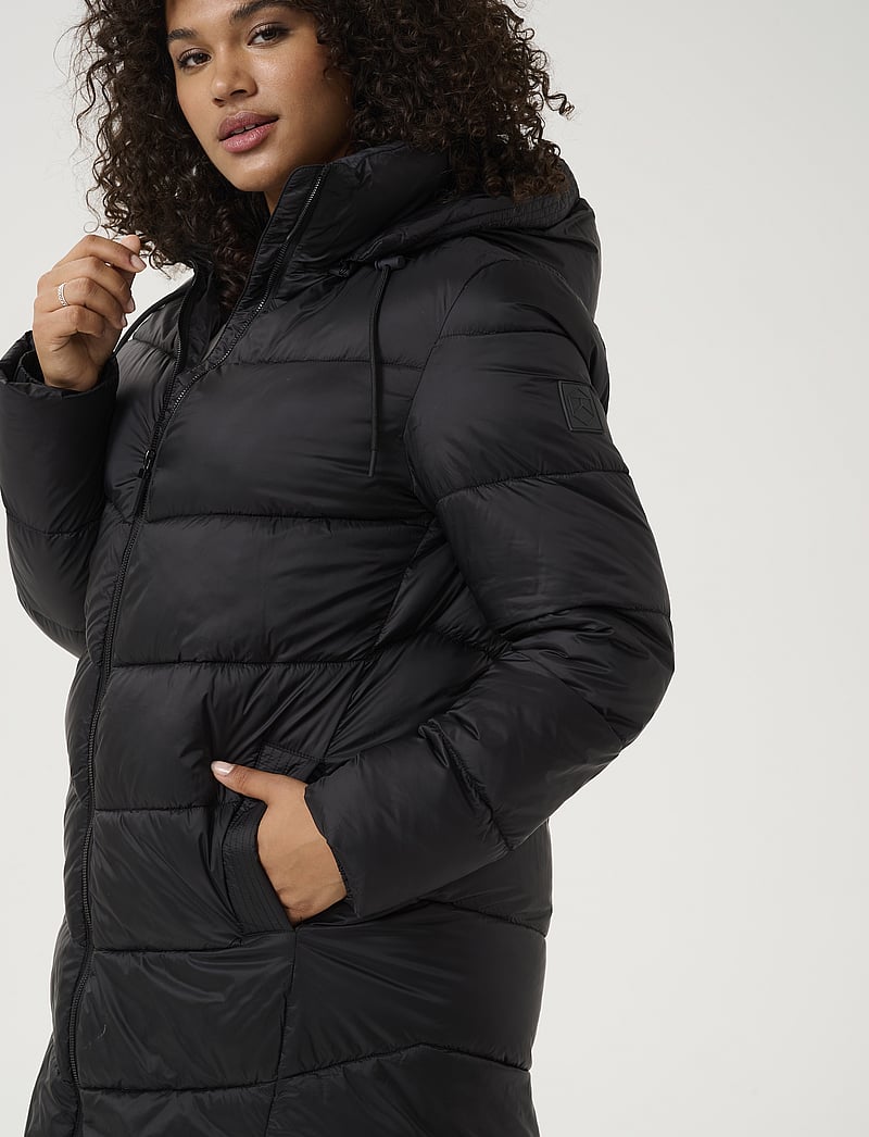 Kaffe Curve - KCsusanna Coat - talvejoped - black deep - 5