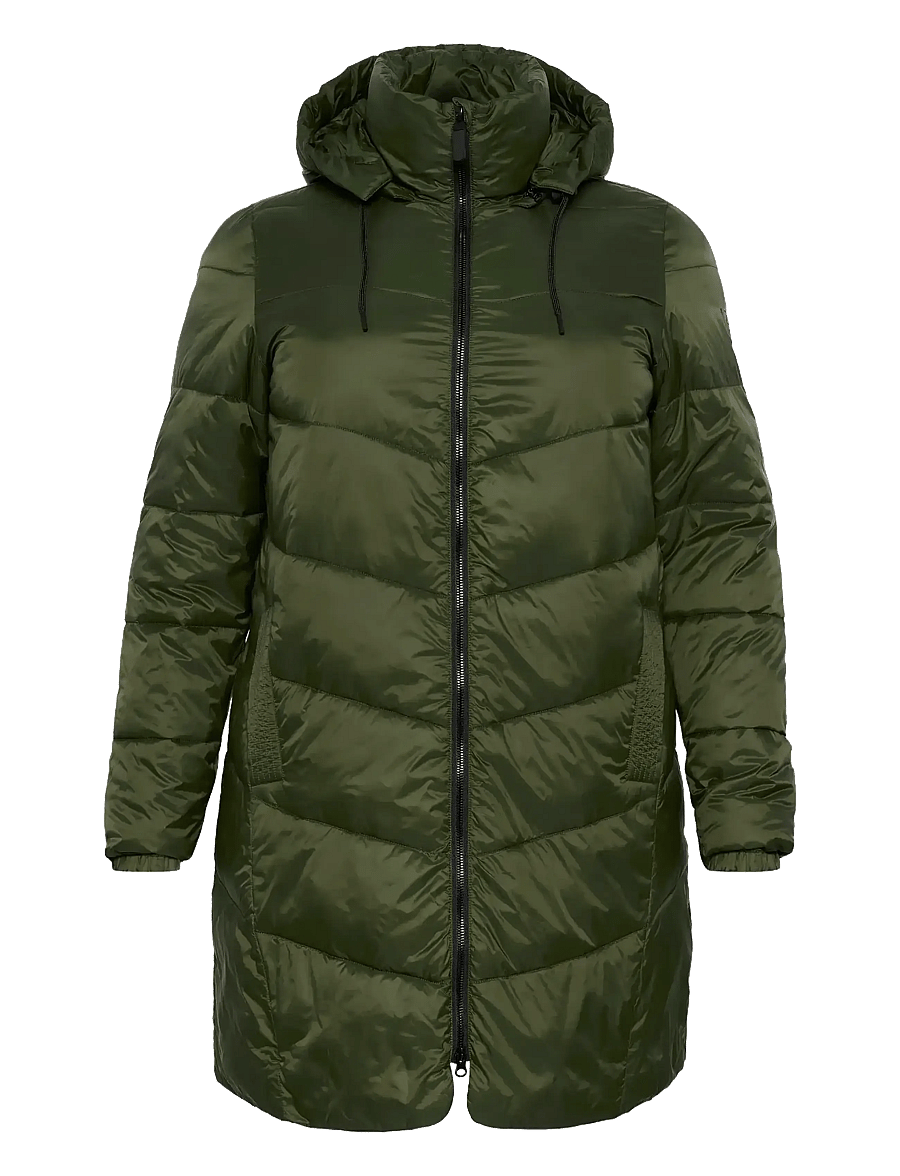 Kaffe Curve - KCsusanna Coat - talvejoped - forest night - 1