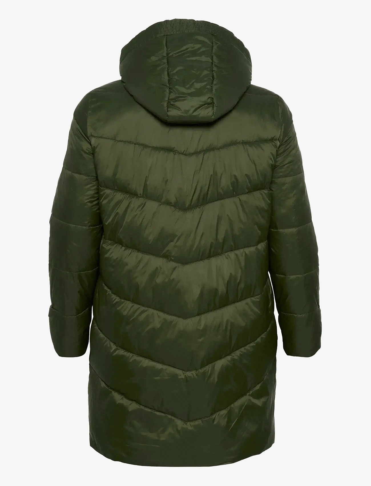 Kaffe Curve - KCsusanna Coat - sulejoped ja voodriga joped - forest night - 1