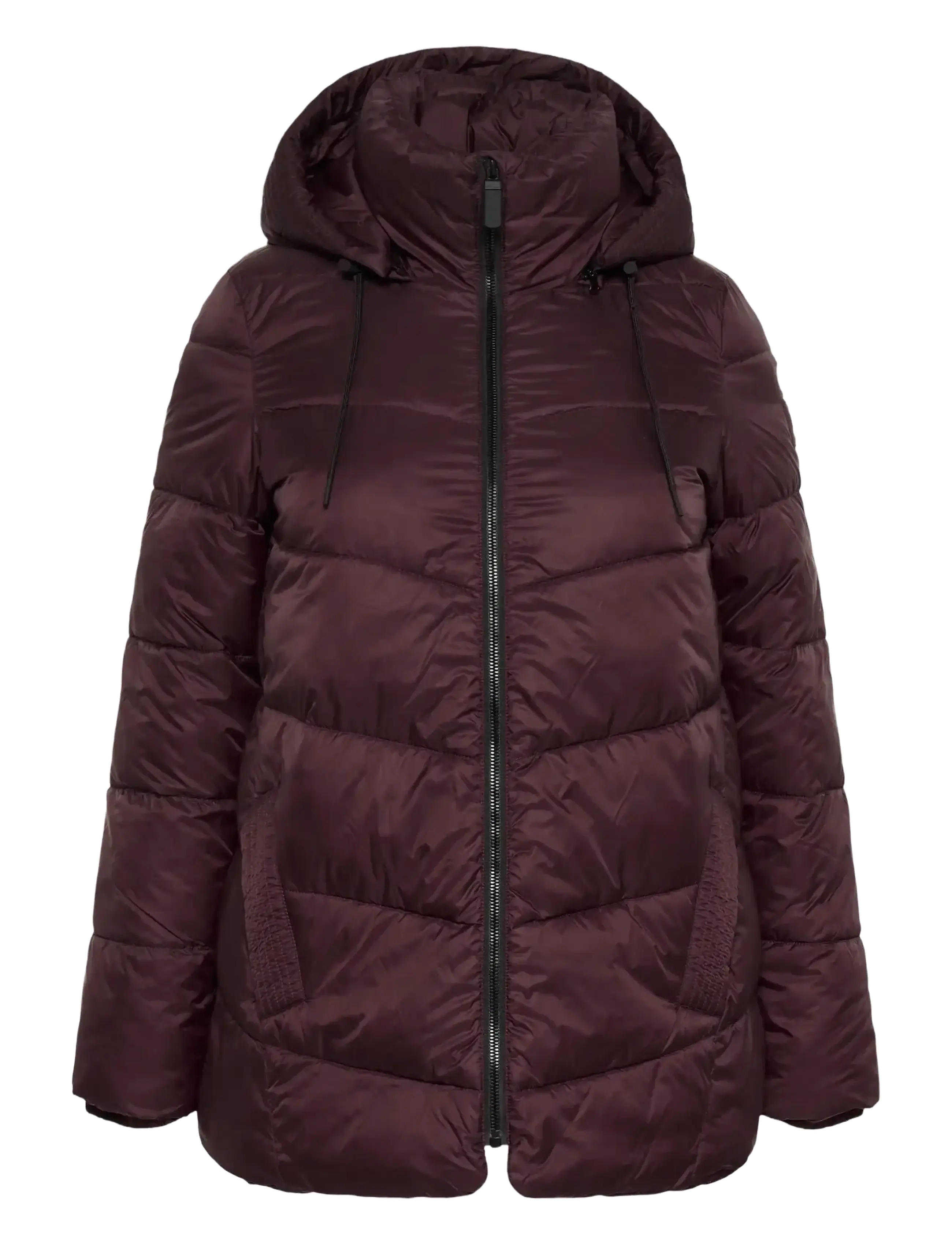 KAFFE CURVE Kcsusanna Jacke Burgundy - 46 - Damen