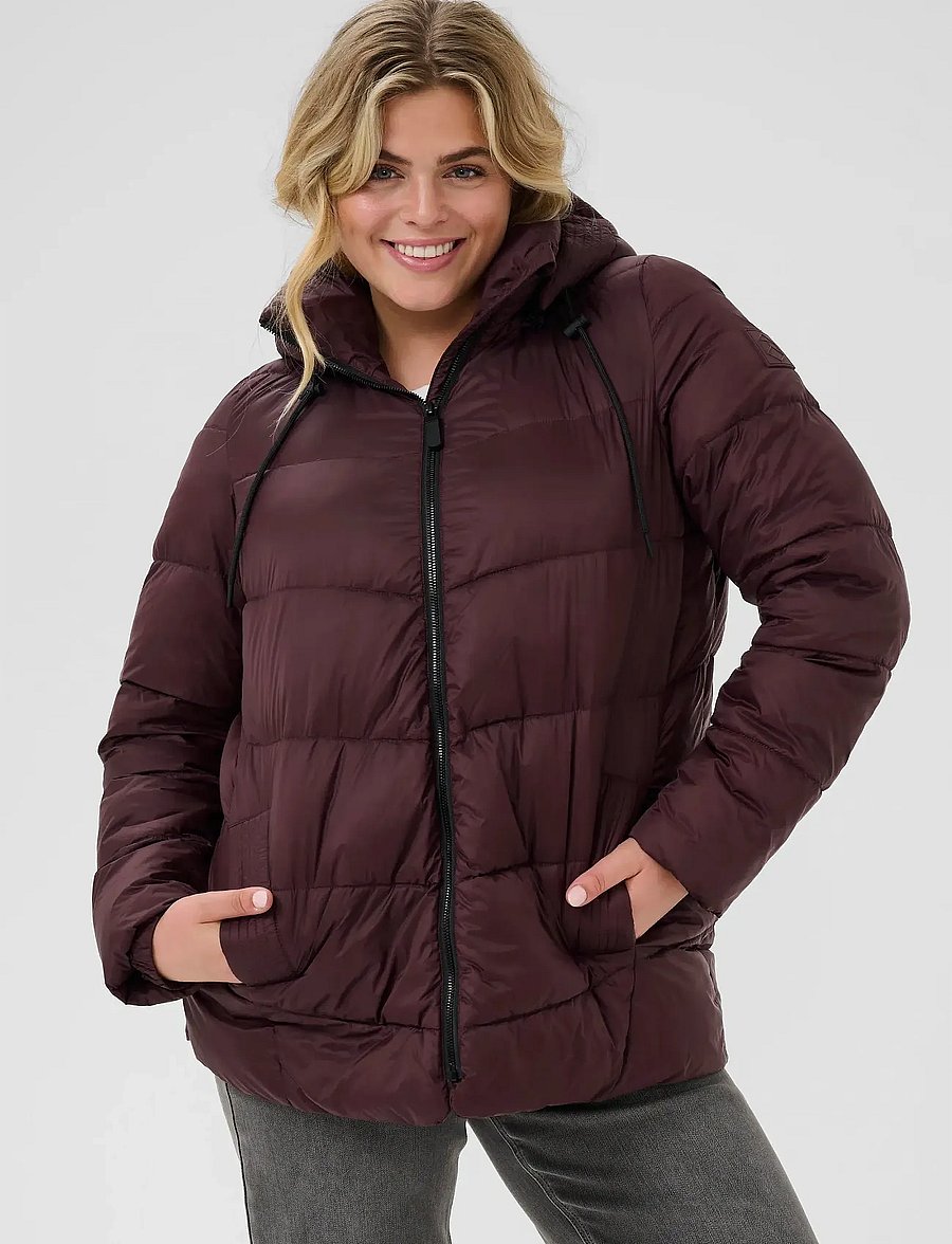 Kaffe Curve - KCsusanna Jacket - winterjassen - fudge - 0