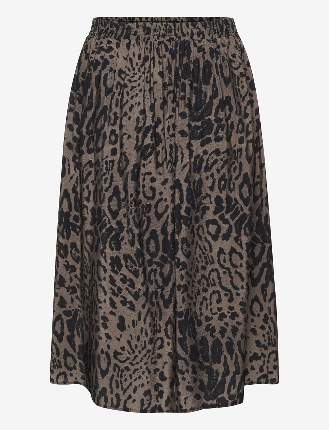 Kaffe Curve - KCjola Skirt - major brown/black leopard - 2