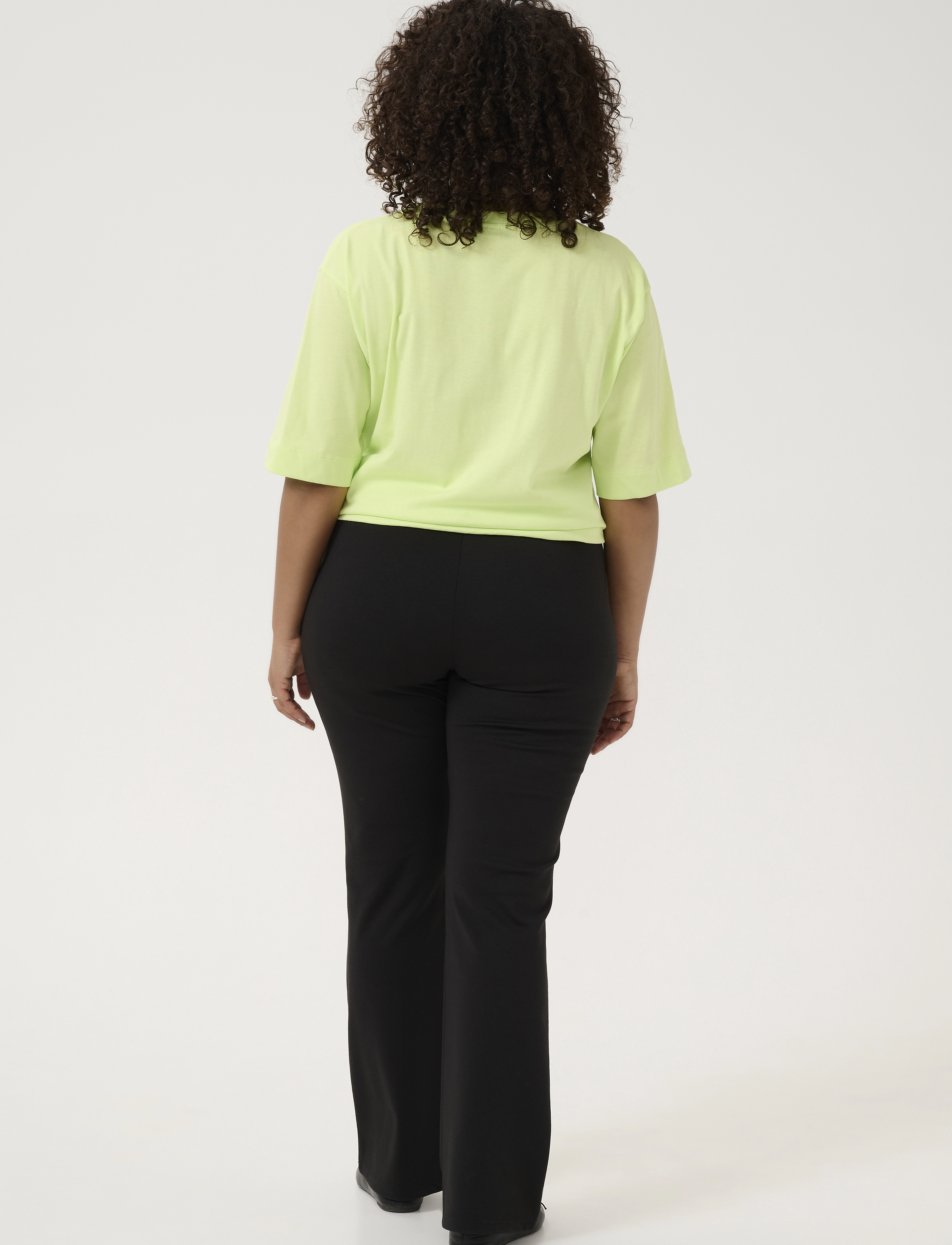 KAFFE CURVE Kcjenna Flared Leggings dam – bild 3