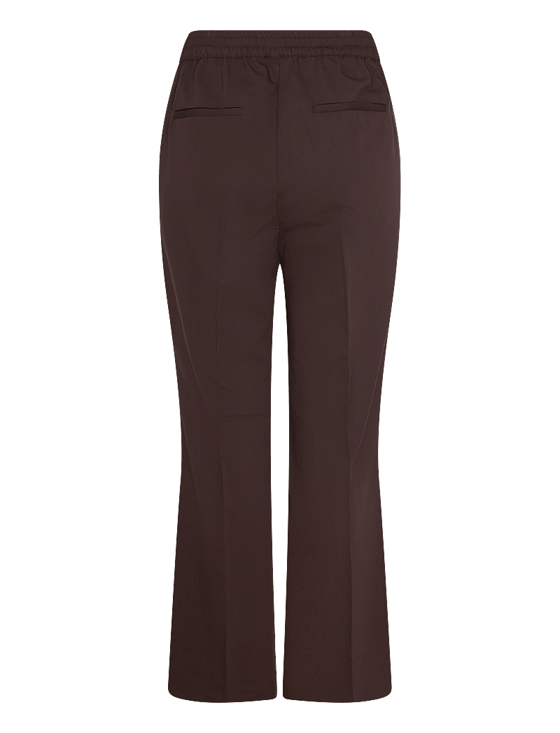 Kaffe Curve - KCsakira Flared Pants - flare bukser - black coffee - 1