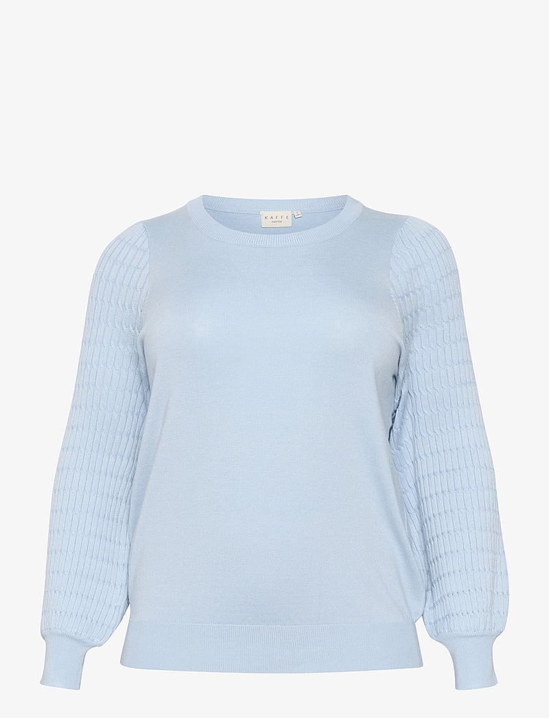 Kaffe Curve - KClini Knit Pullover - sviitrid - celestial blue - 1