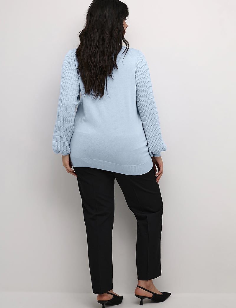 Kaffe Curve - KClini Knit Pullover - sviitrid - celestial blue - 4
