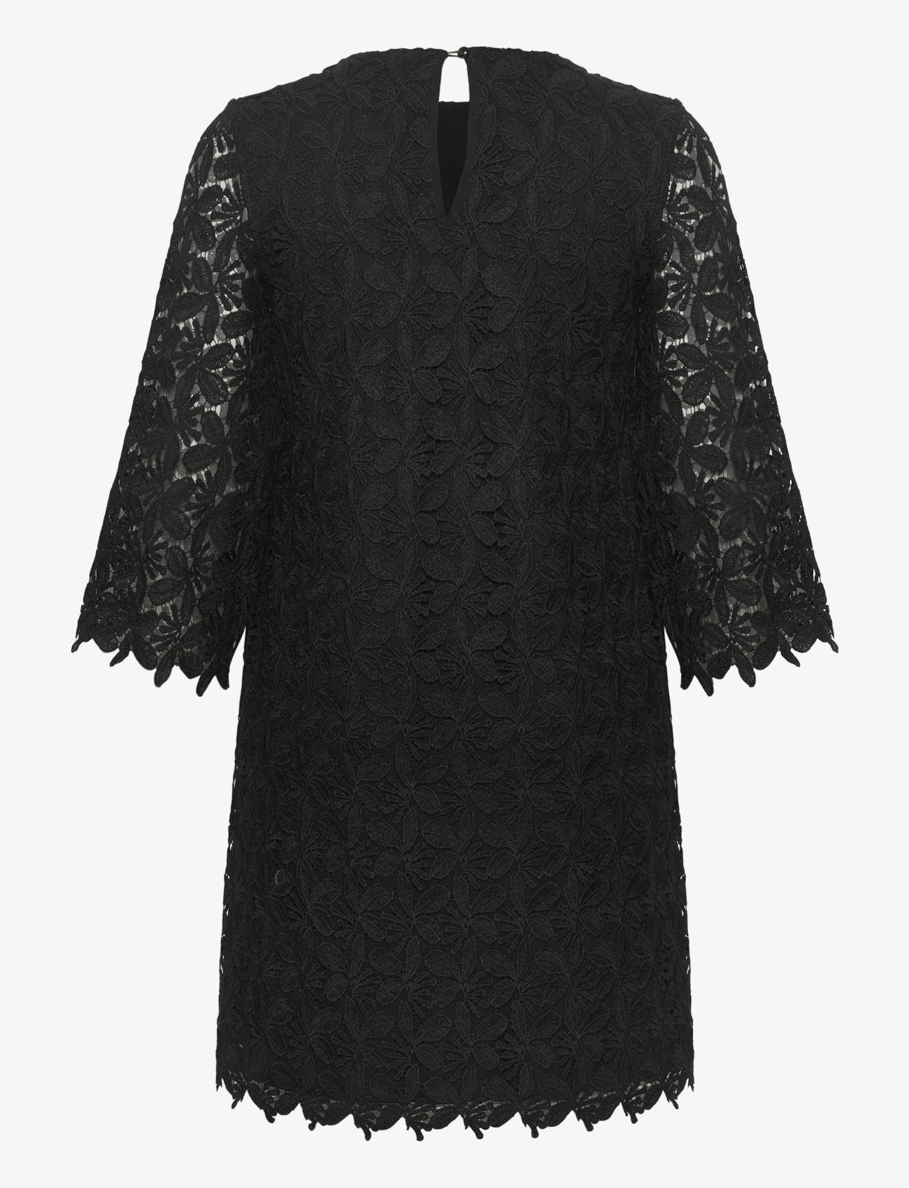 Kaffe Curve - KCemma Lace Dress - black deep - 2