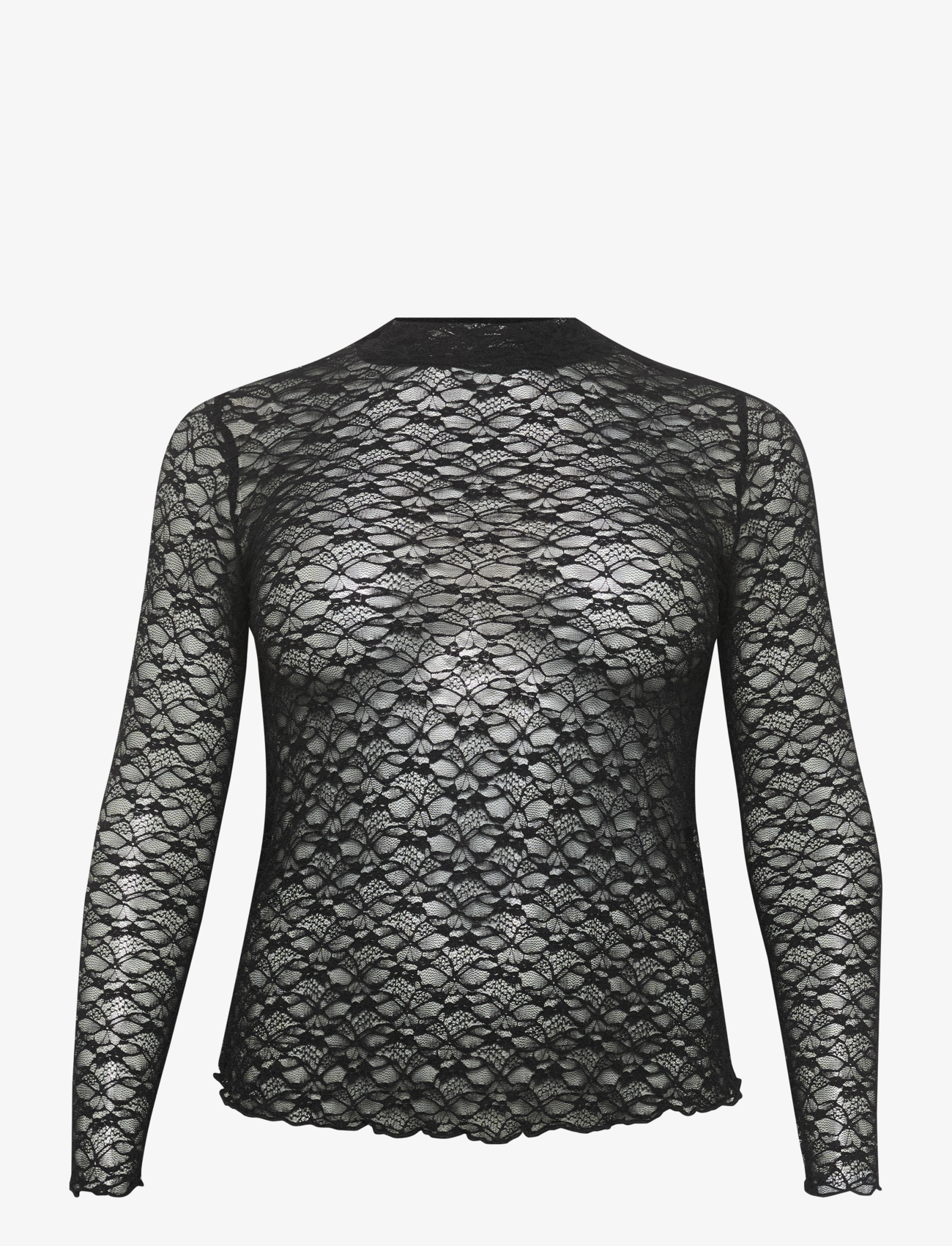 Kaffe Curve - KCjolina LS Blouse - black deep - 1