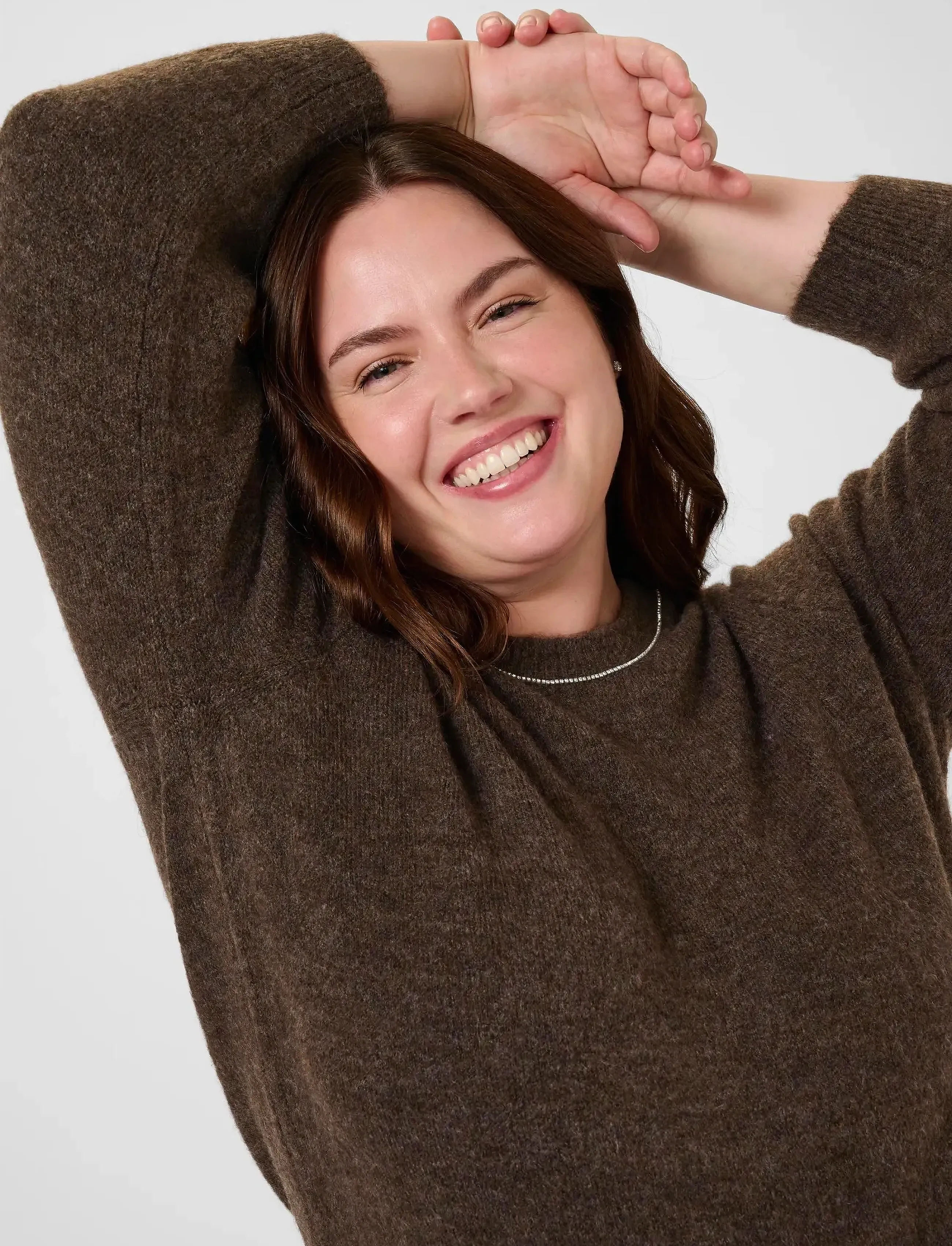 Kaffe Curve - KCmerida Pullover - trøjer - black coffee - 5