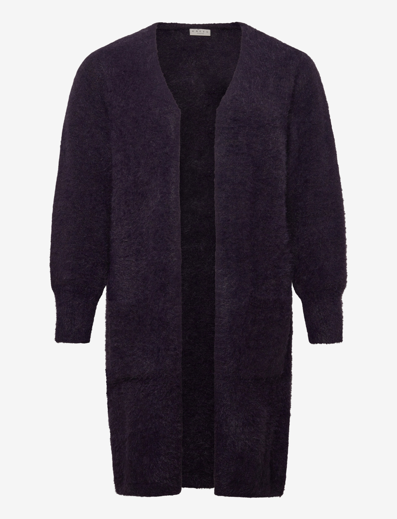 Kaffe Curve - KCvilda Long Cardigan - koftor - dawn purple - 0