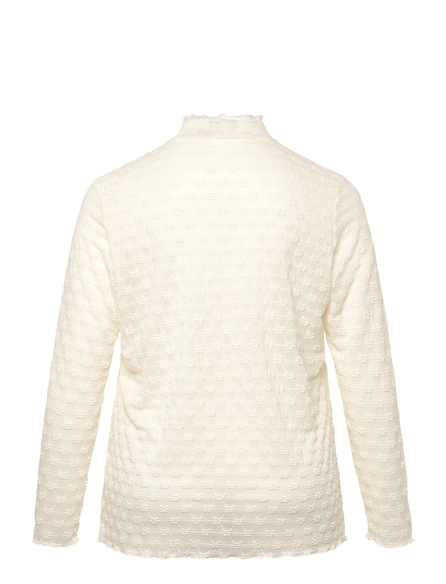 Kaffe Curve - KCbella T-Shirt - rollkragenpullover - chalk cc. - 1