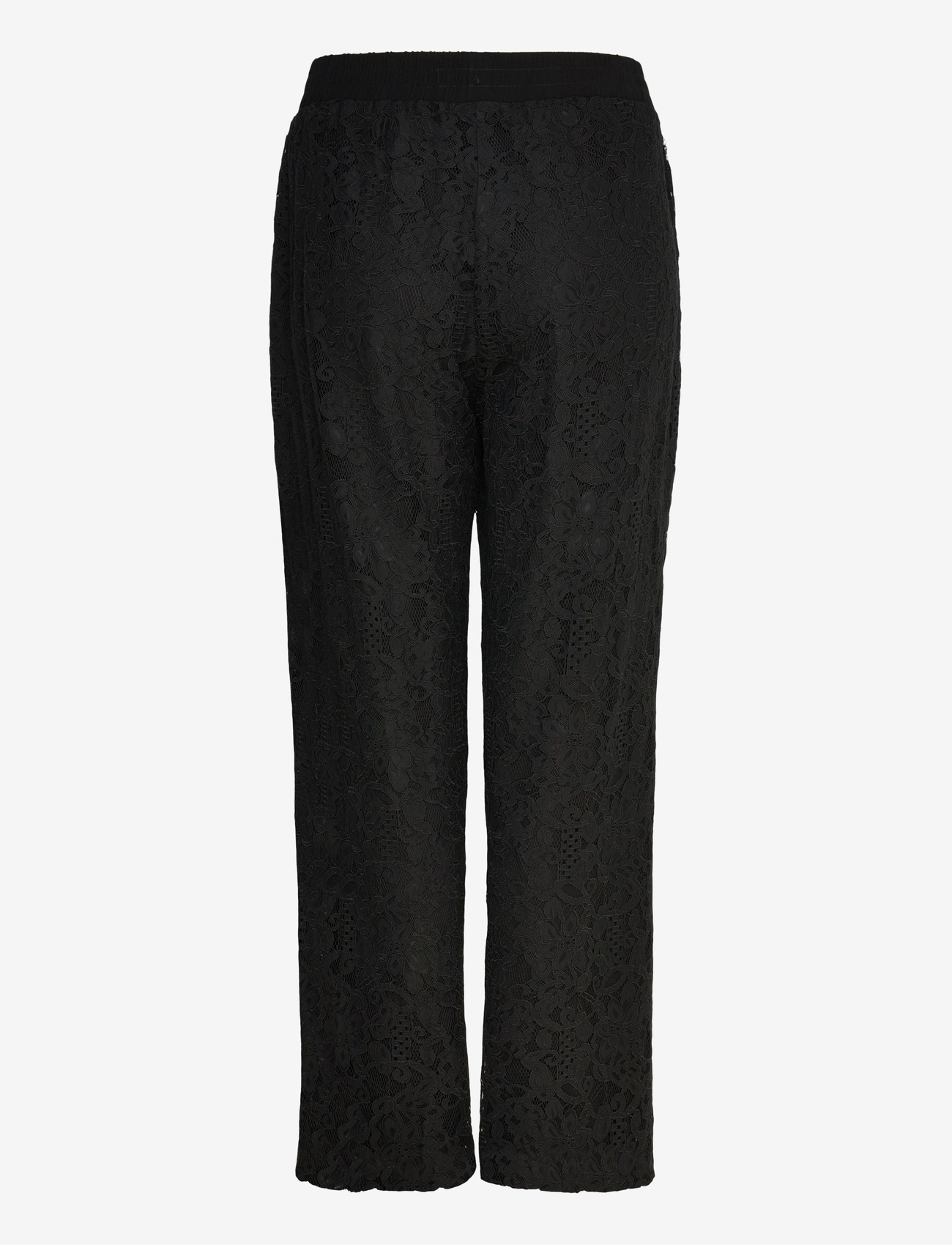 Kaffe Curve - KCnelina Pants - wide leg trousers - black deep - 1