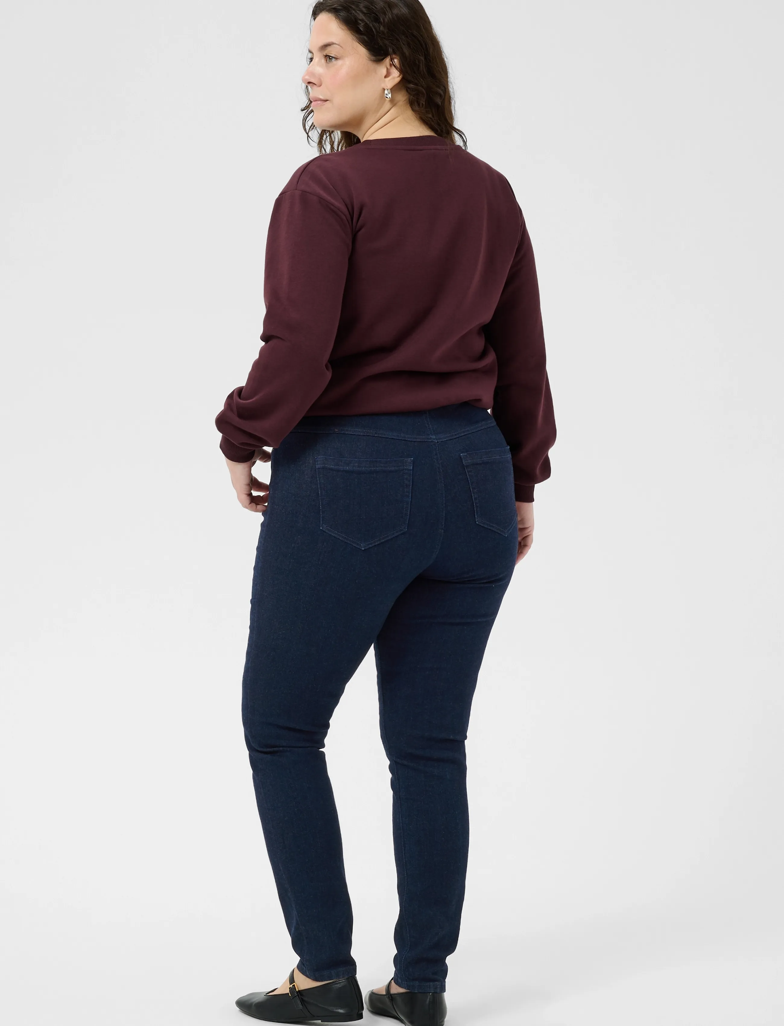 Kaffe Curve - KClaurina Jeans - herbstersparnisse - dark blue denim - 3