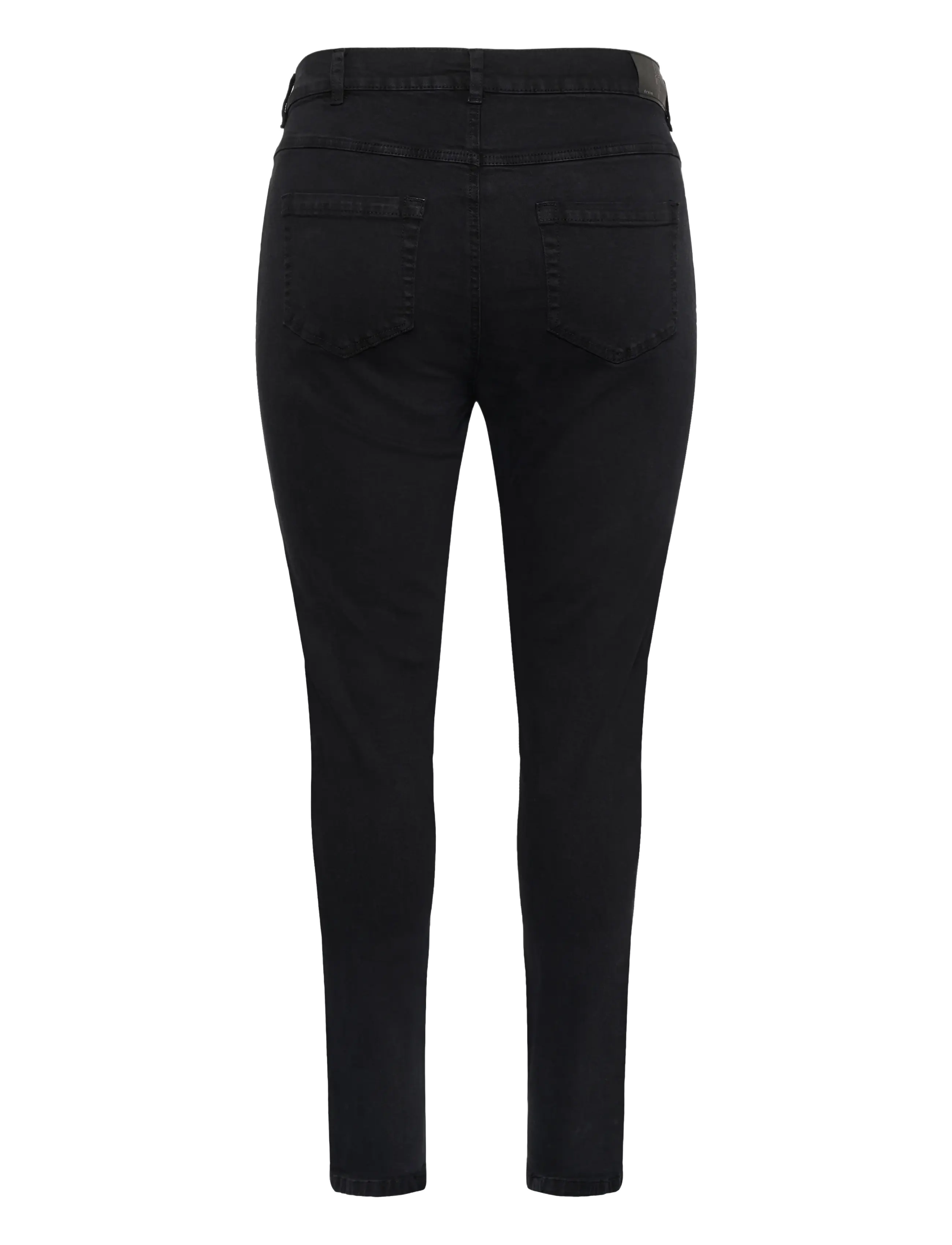 Kaffe Curve - KClaurina Jeans - slim fit jeans - washed black denim - 1