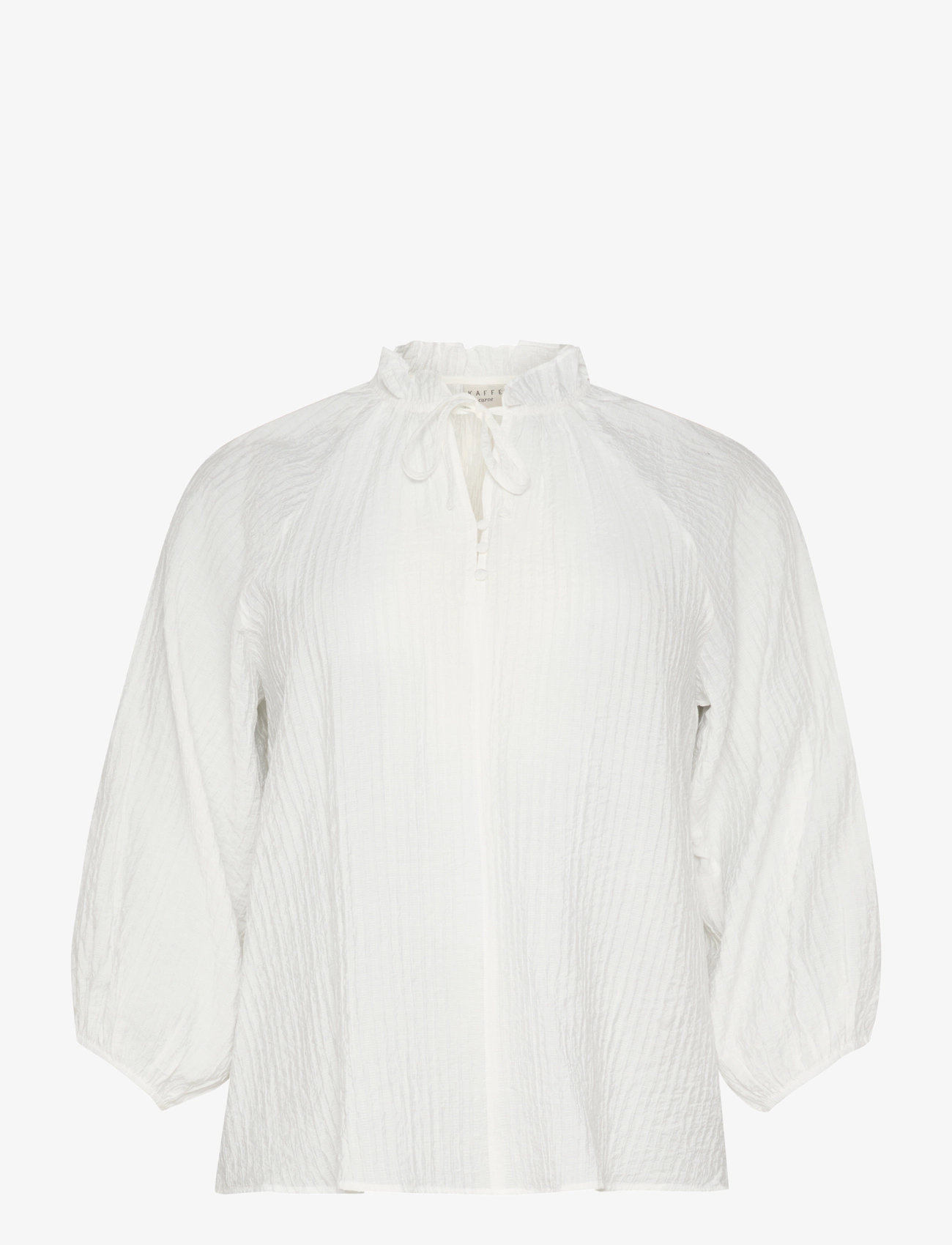KAFFE CURVE Kclinna Bluse Cream - 54 - Damen