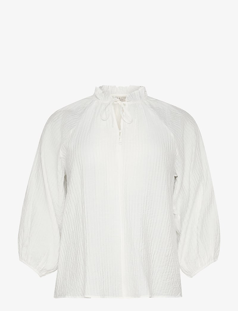 Kaffe Curve - KClinna Blouse - langärmlige blusen - chalk - 1