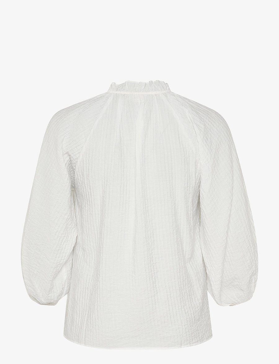 Kaffe Curve - KClinna Blouse - langärmelige blusen - chalk - 2