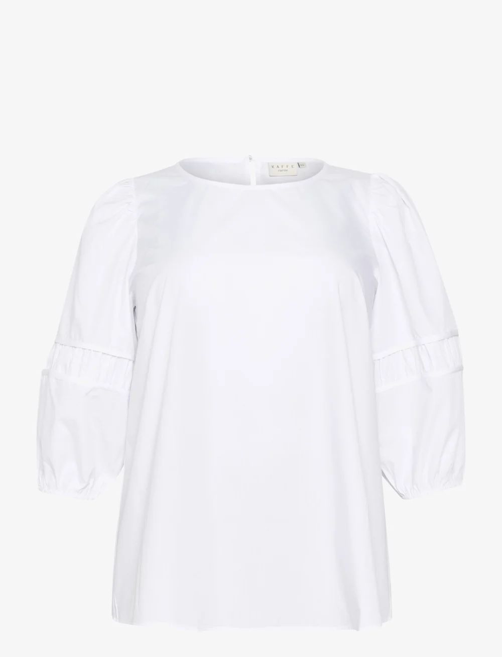 Kaffe Curve - KCelina Blouse - langærmede bluser - optical white - 1