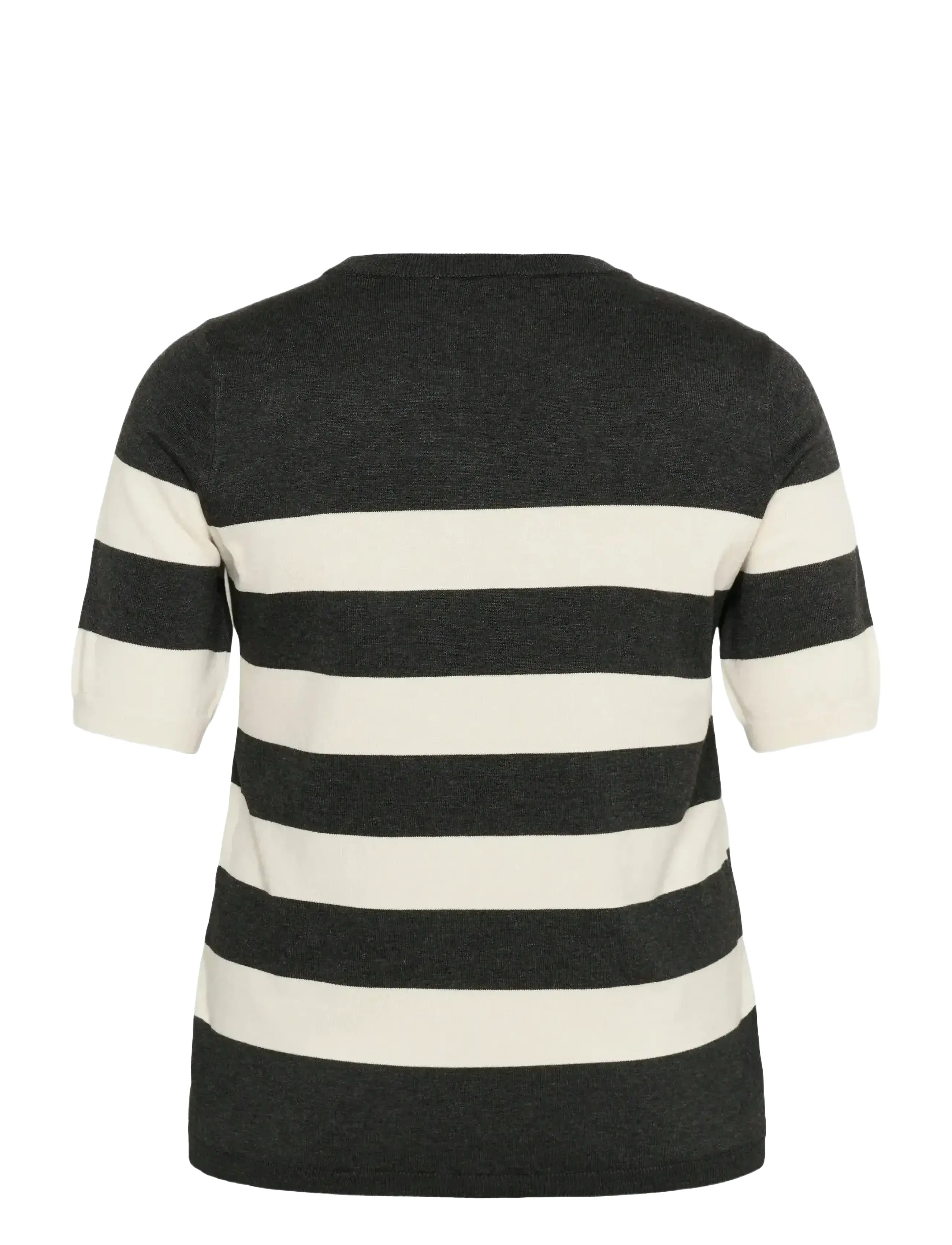 Kaffe Curve - KClizzy Striped Pullover - laveste priser - dgm/turtledove wide stripe - 2