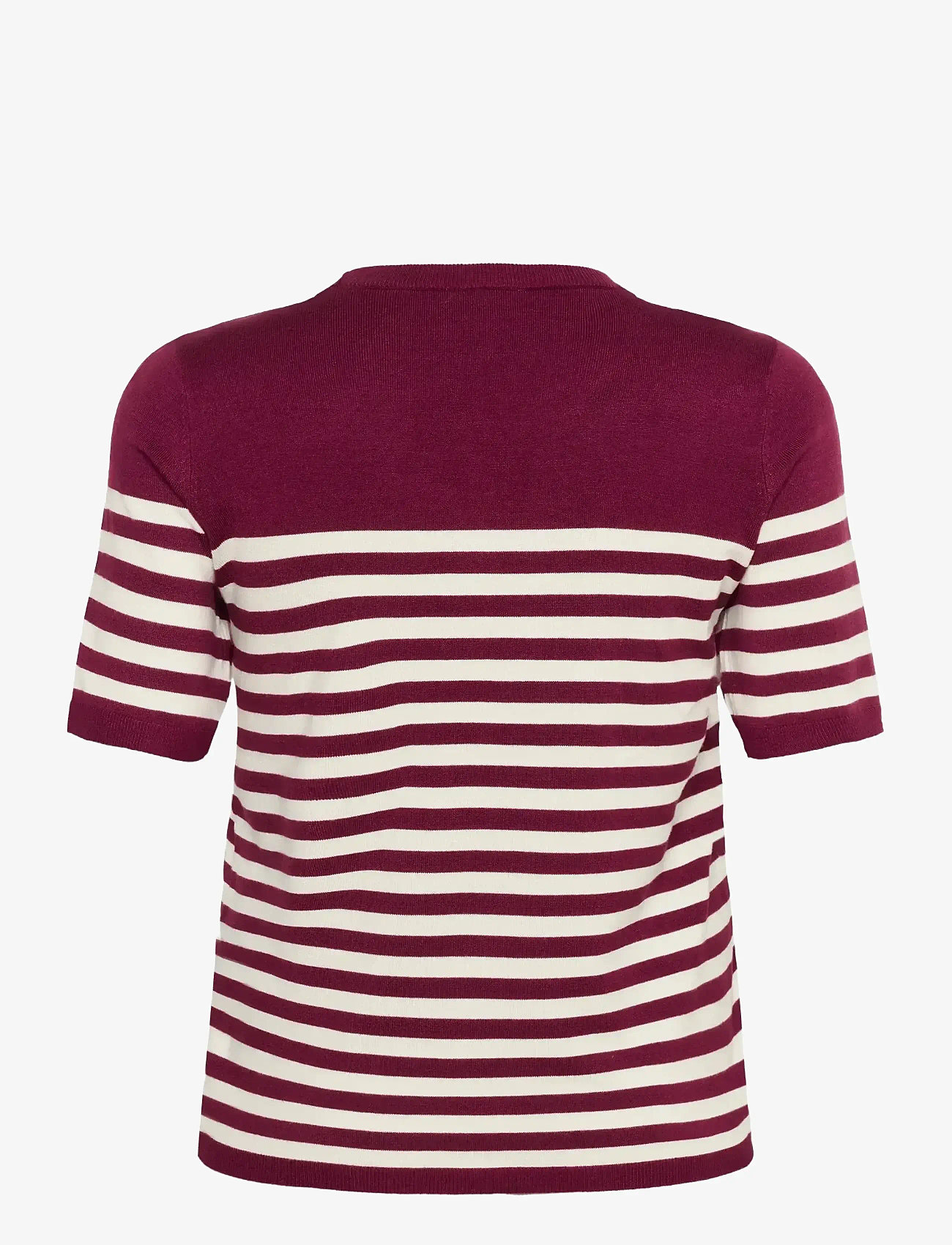 Kaffe Curve - KClizzy Striped Pullover - efterårstøj - windsor/turtledove half stripe - 1
