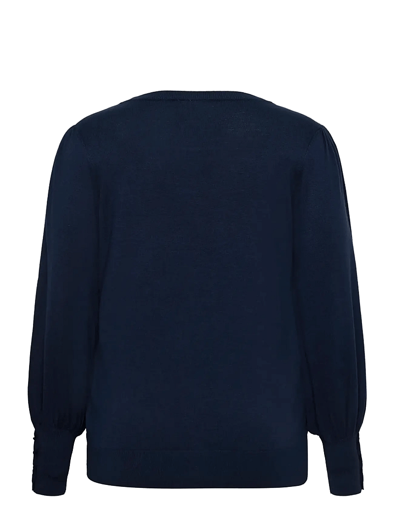 Kaffe Curve - KClizzy LS pullover NO - pullover - midnight marine - 2
